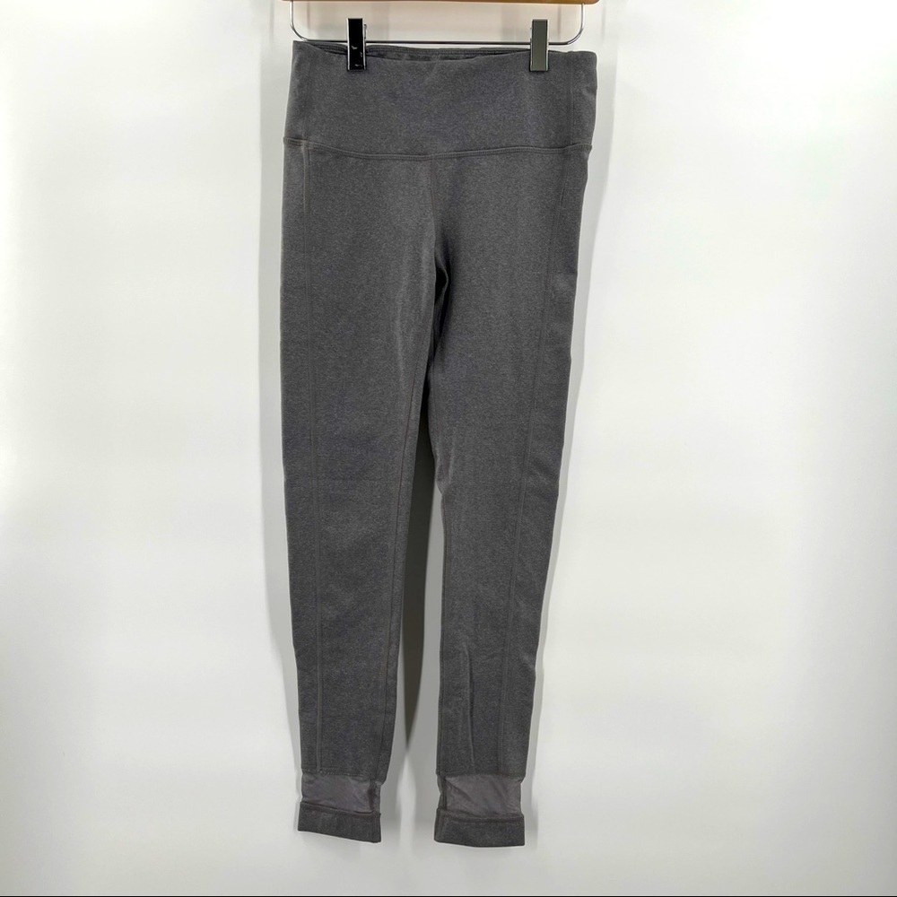 Prana woman athletic leggings pocket inside waistband extra small grey